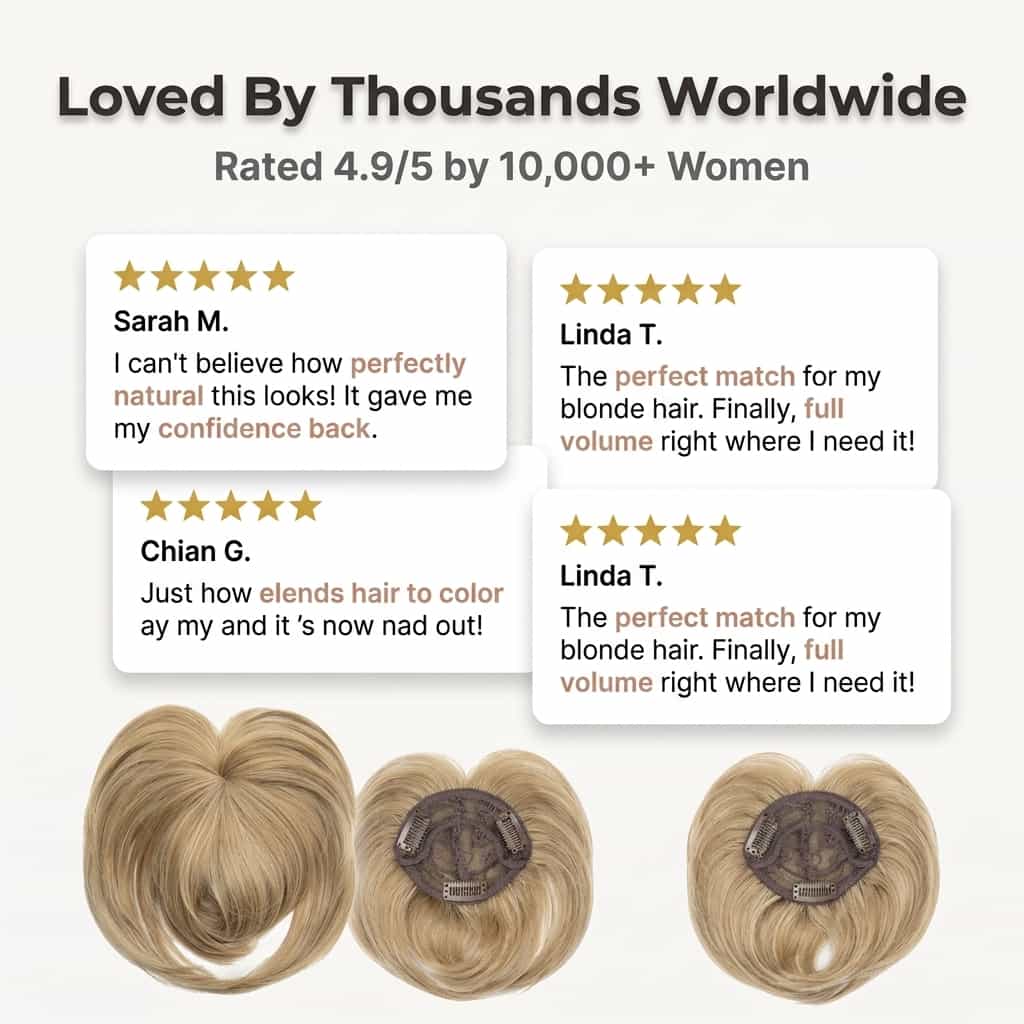 Seamless Clip-In Hair Topper