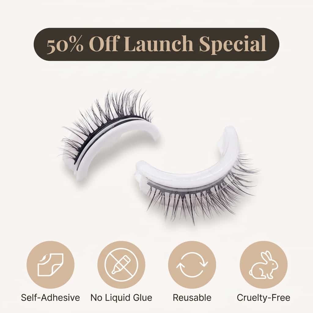 Reusable Self-Adhesive Lashes