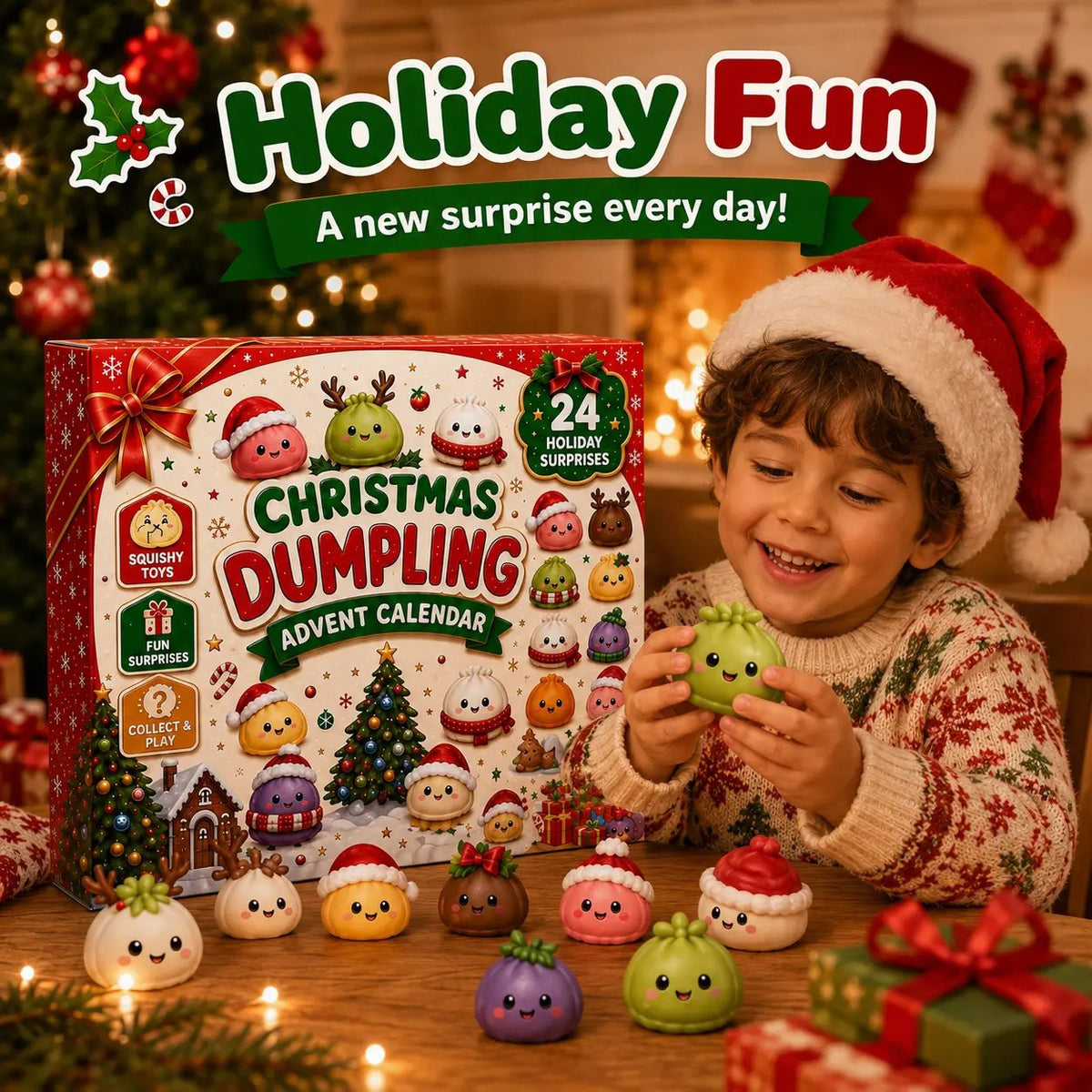 24-Day Squishy Advent Calendar