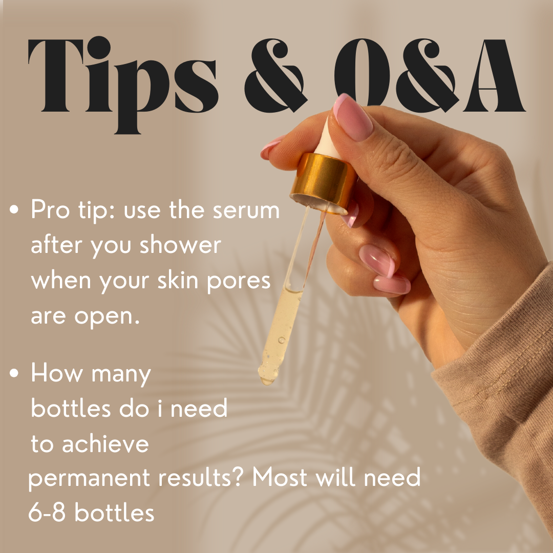 Body Hair Removal Serum