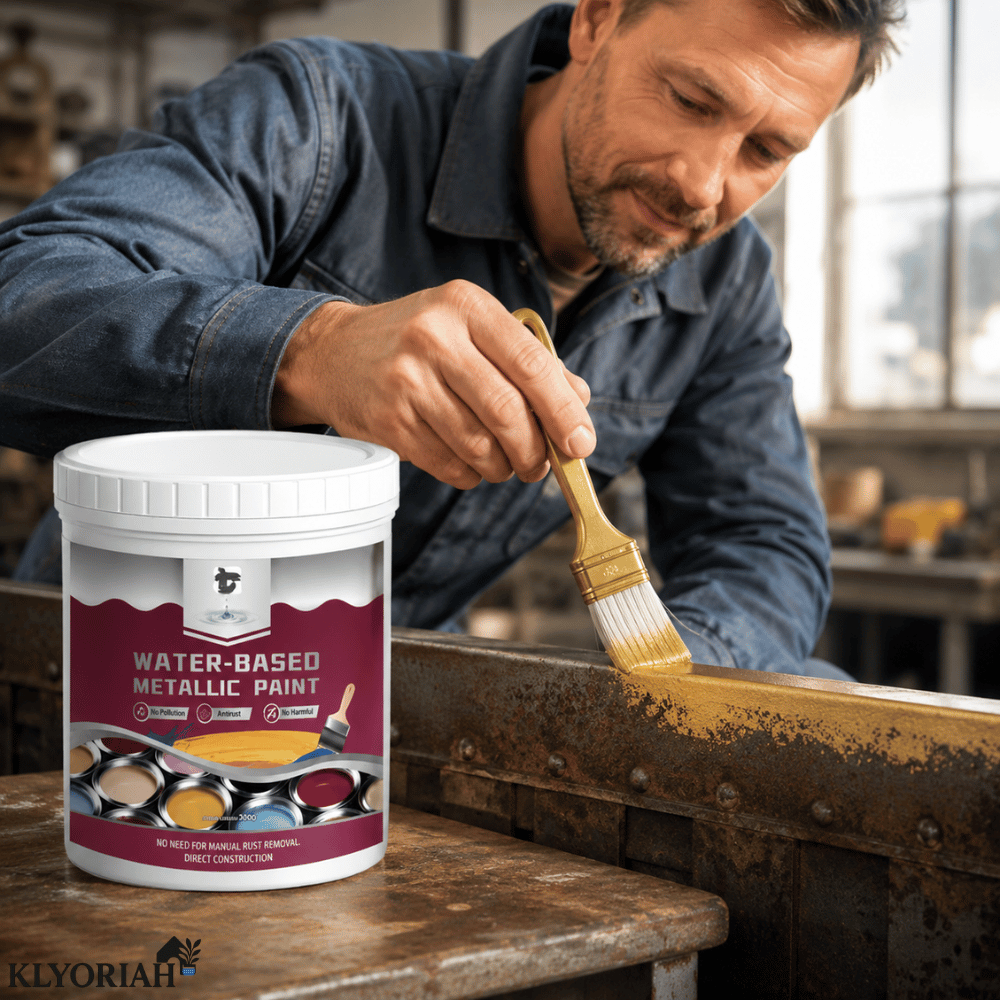 Rust-Converting Metallic Paint