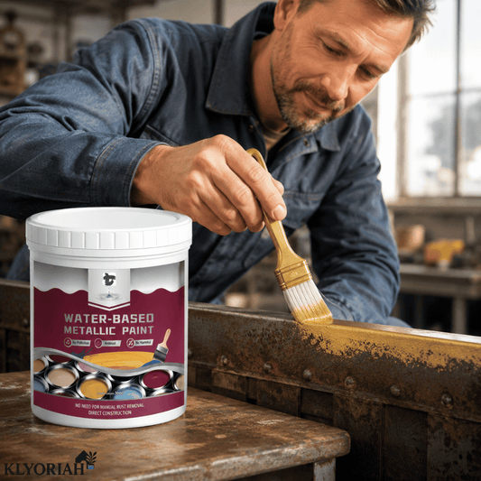 Rust-Converting Metallic Paint