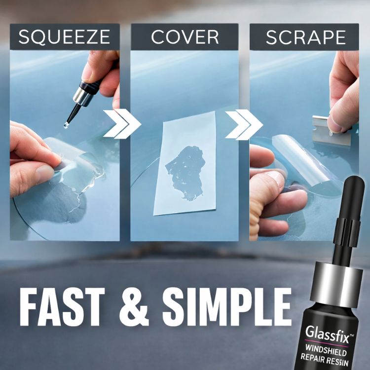 Glass Crack Repair Kit