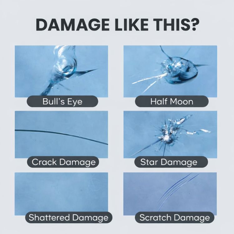 Glass Crack Repair Kit