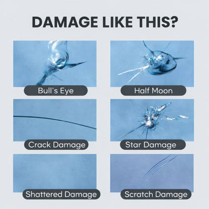 Glass Crack Repair Kit