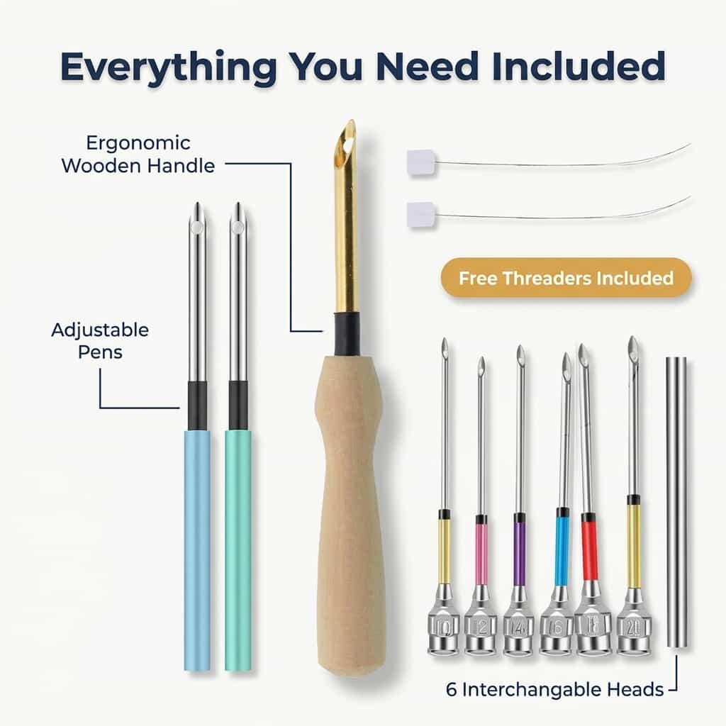 Ergonomic Embroidery Grip
