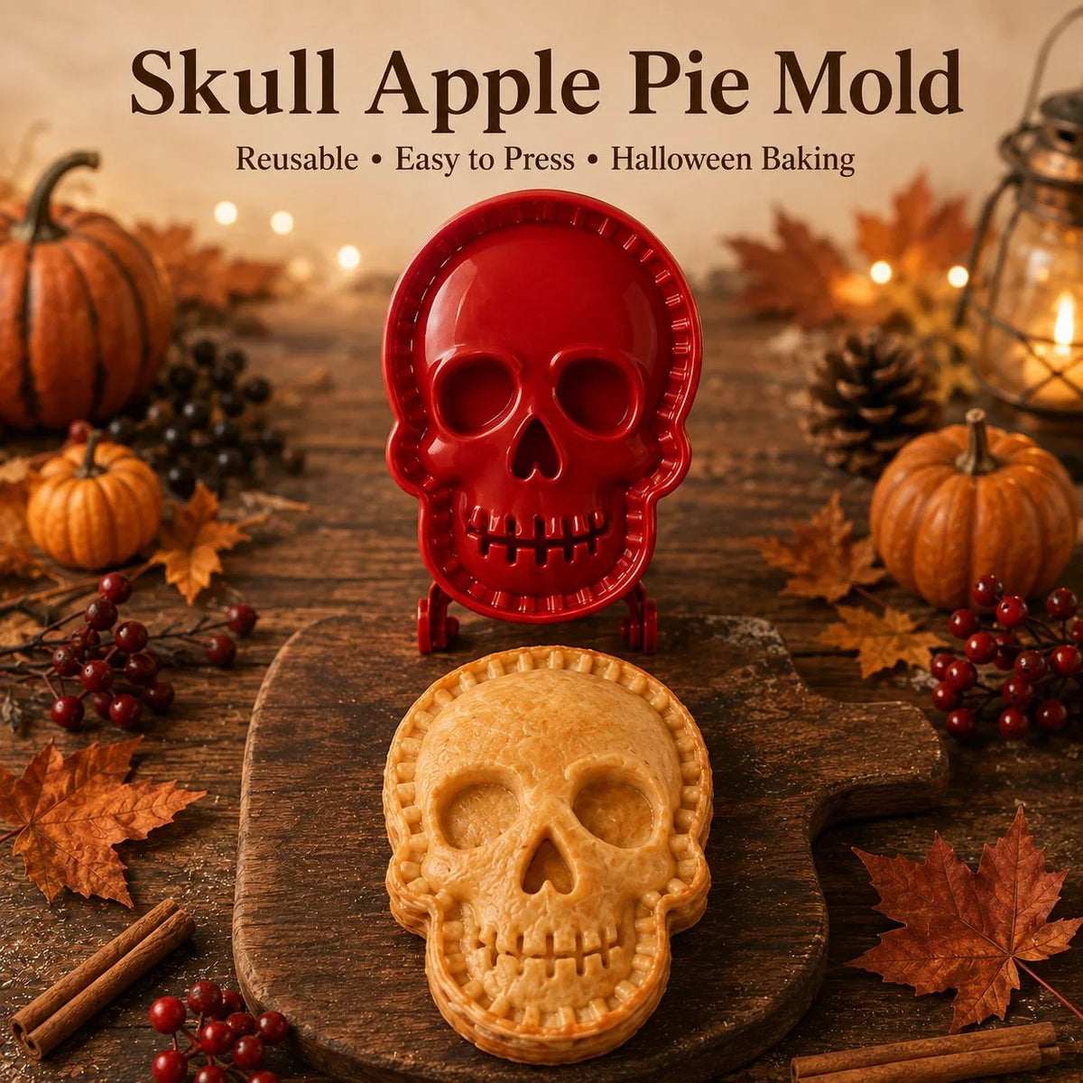 Halloween Mini Pie Mold Set