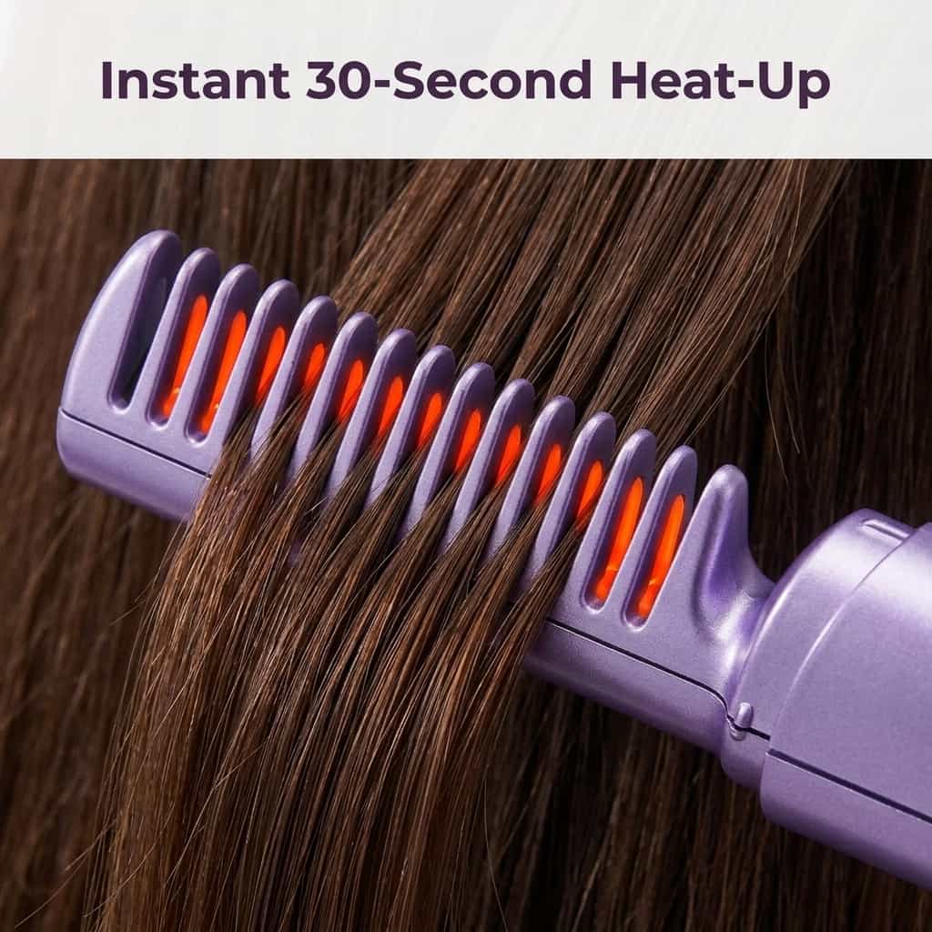 Cordless Travel Hair Straightener