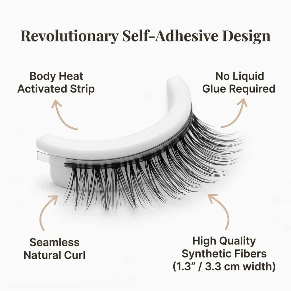 Reusable Self-Adhesive Lashes