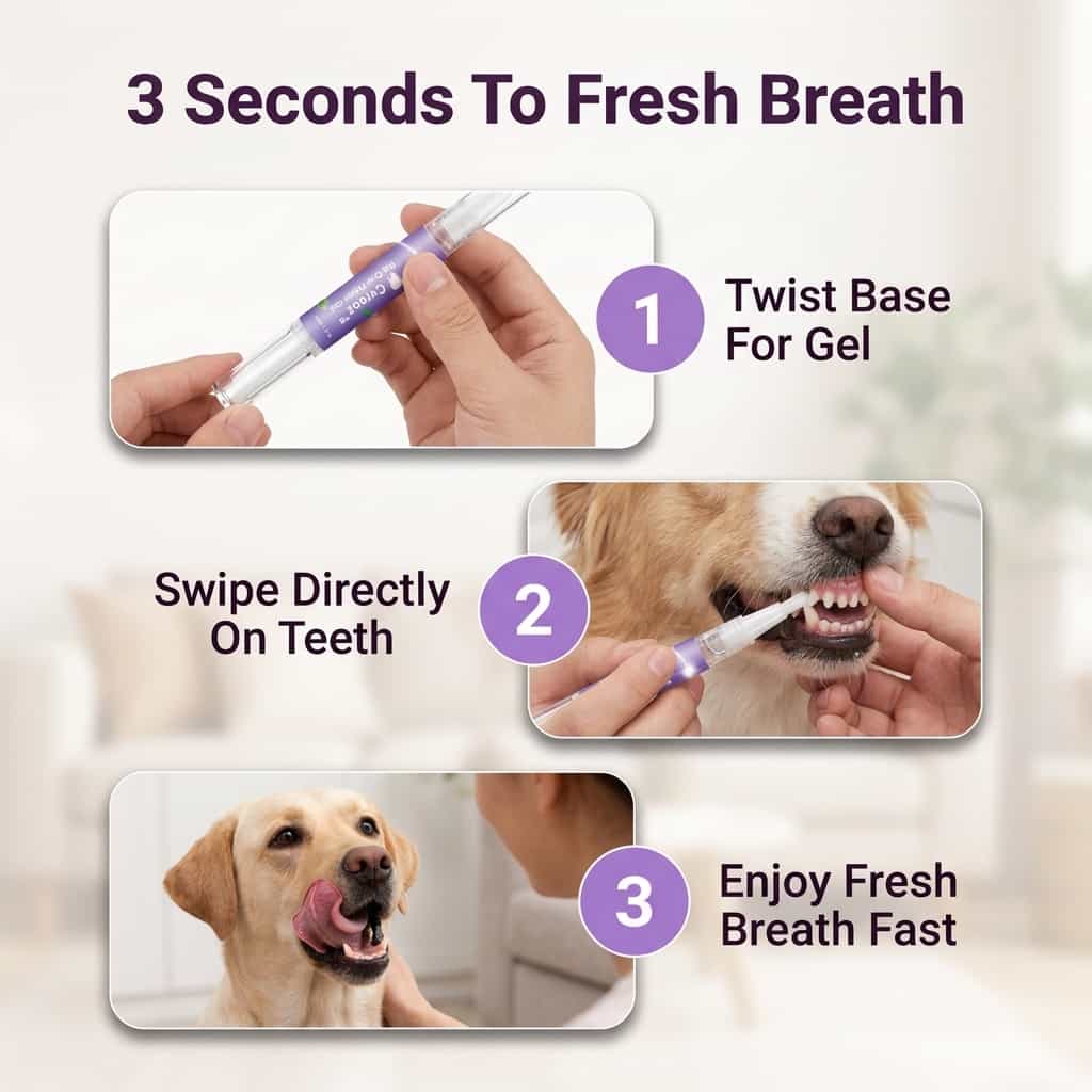Brush-Free Pet Dental Gel