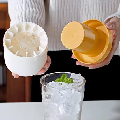 Cylindrical Silicone Ice Mold