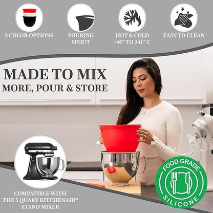 Silicone Mixer Bowl Liner
