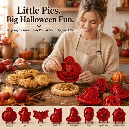 Halloween Mini Pie Mold Set