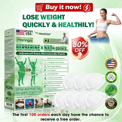 Moringa and Berberine Patches