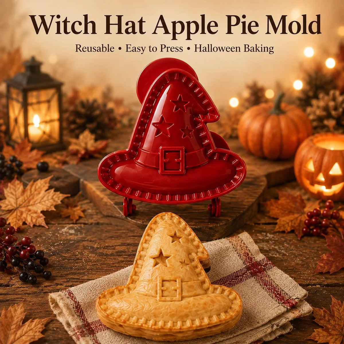 Halloween Mini Pie Mold Set