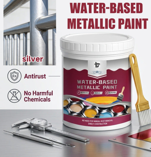 Rust-Converting Metallic Paint