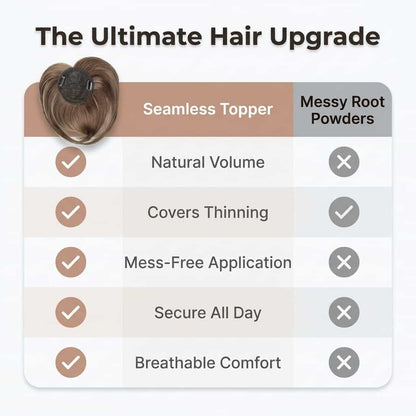 Seamless Clip-In Hair Topper