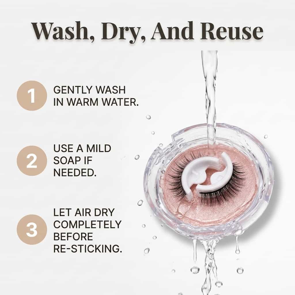 Reusable Self-Adhesive Lashes