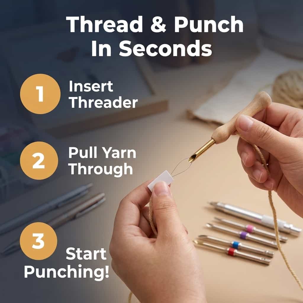 Ergonomic Embroidery Grip