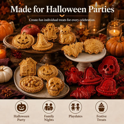 Halloween Mini Pie Mold Set