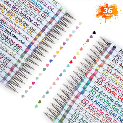 Acrylic Paint Marker Pens