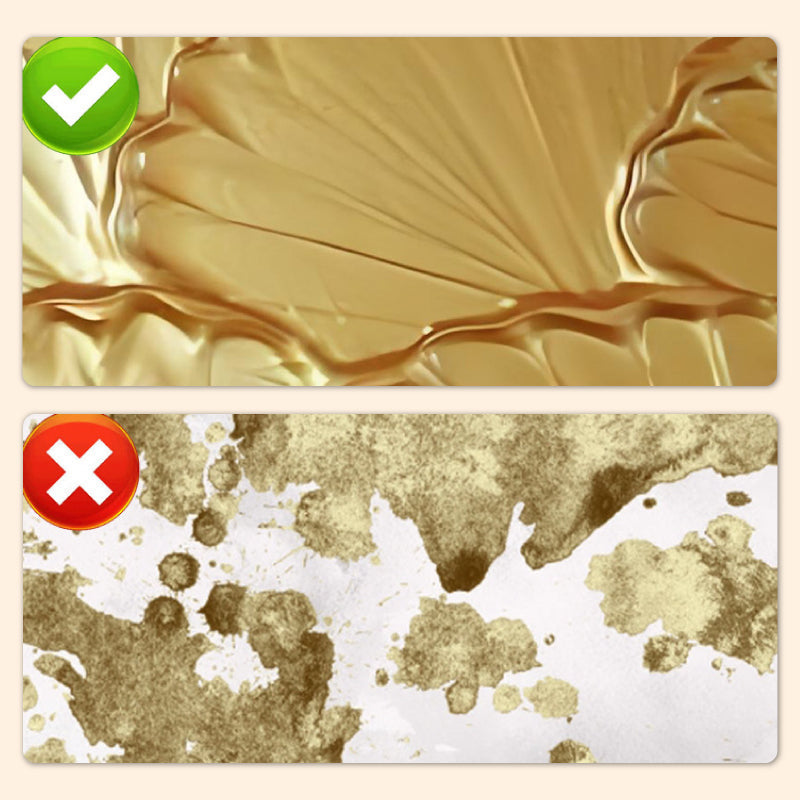 Metallic Leaf Paint with Brush