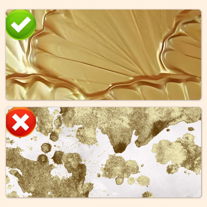 Metallic Leaf Paint with Brush