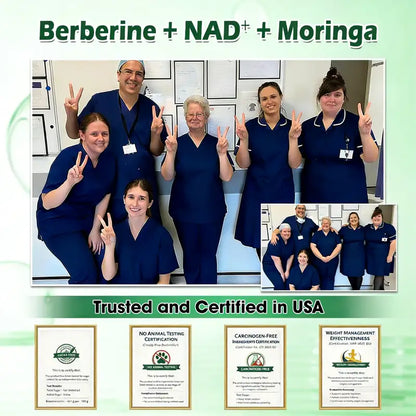Moringa and Berberine Patches