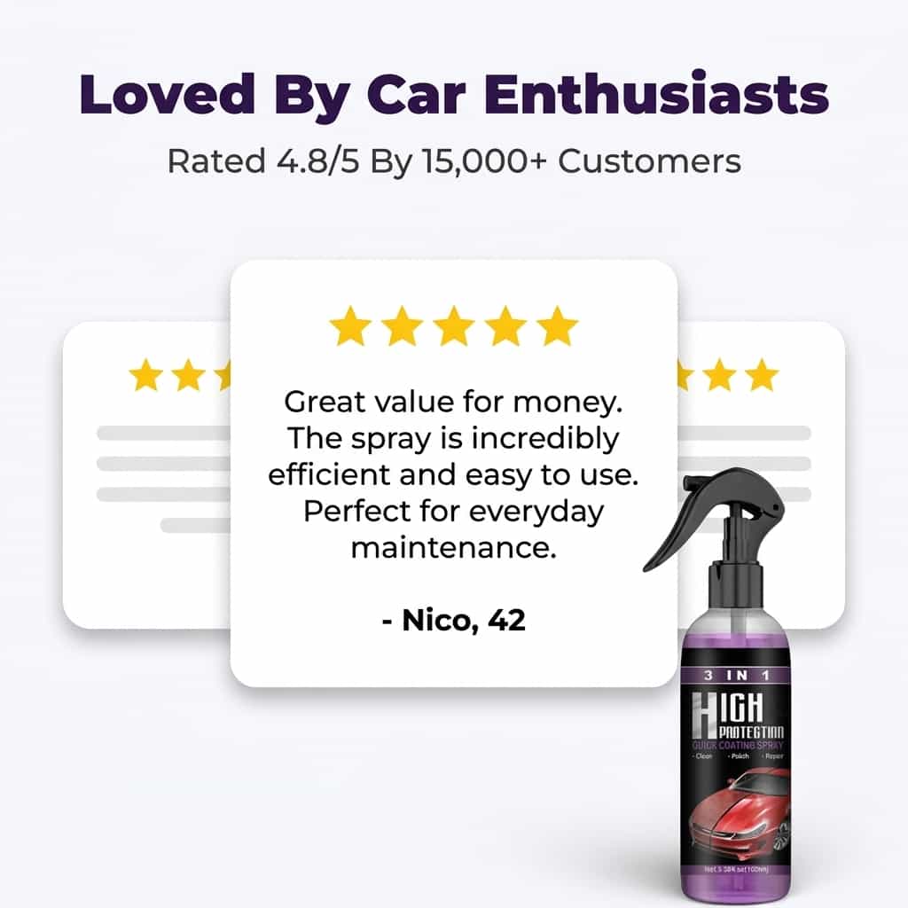 3-in-1 Ceramic Car Coating