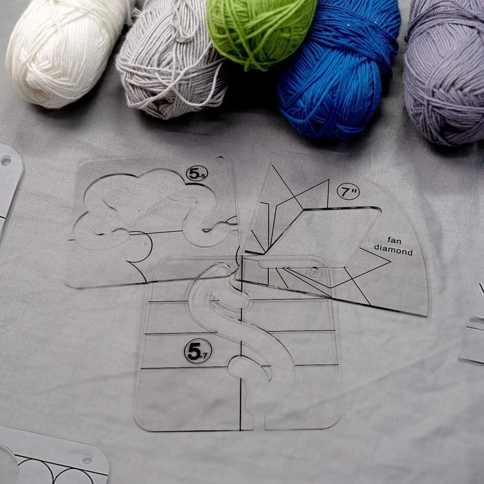 12-Piece Quilt Template Set