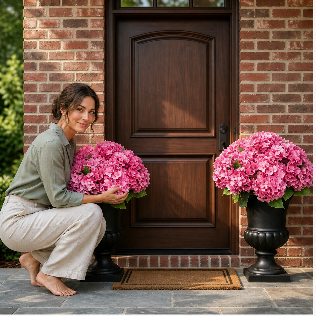 Weatherproof Artificial Hydrangea