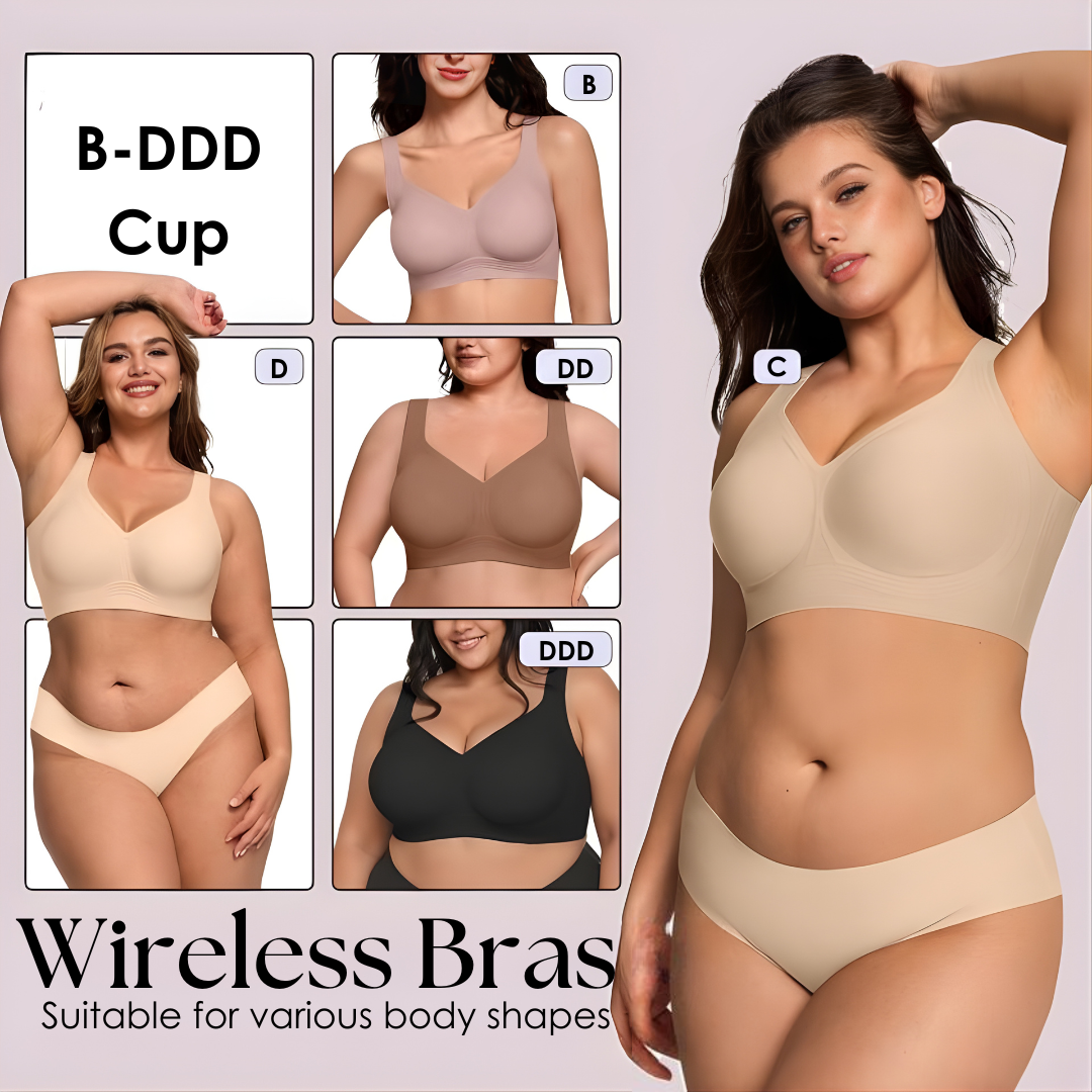 4-Layer Wirefree Comfort Bra