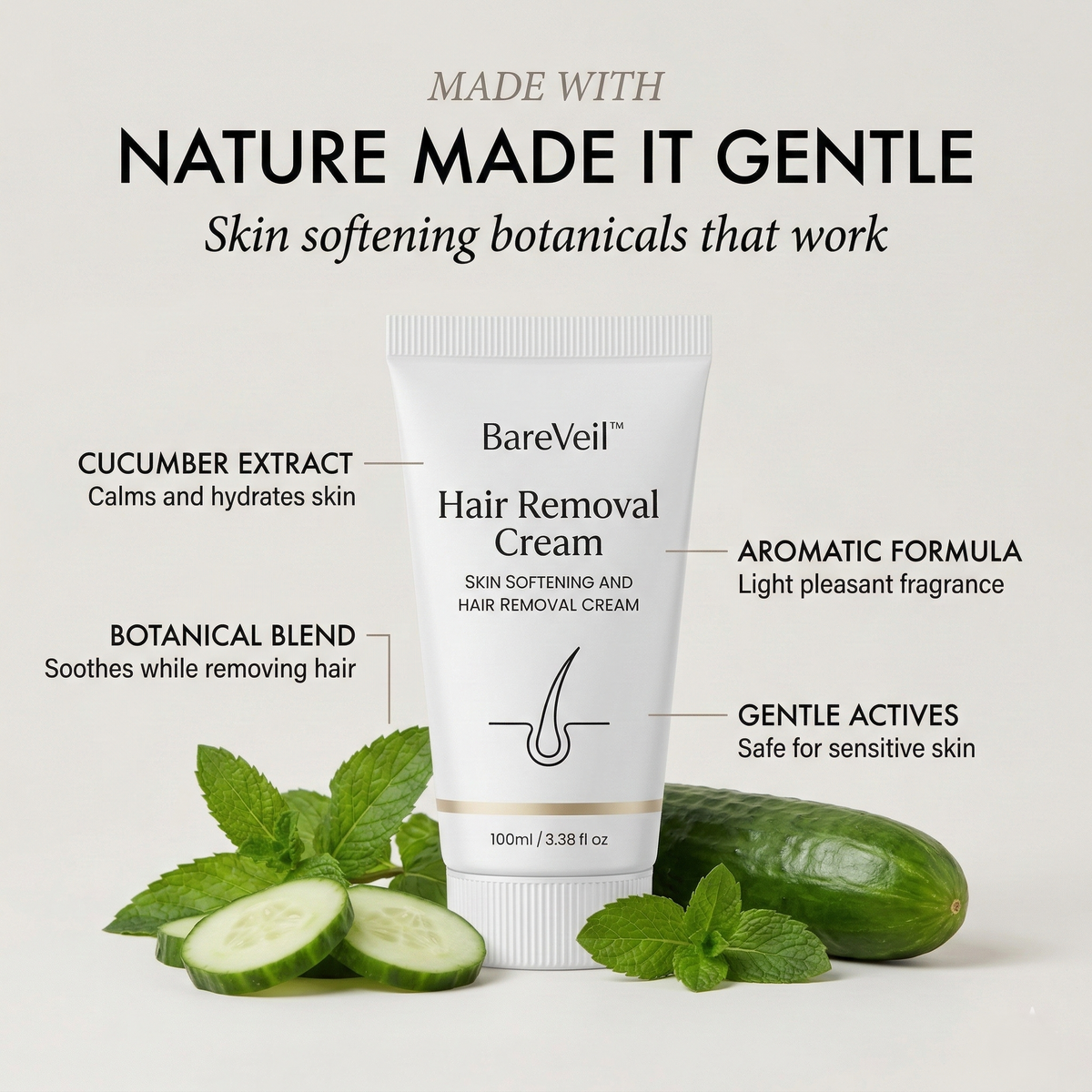 Aromatic Hair Removal Cream