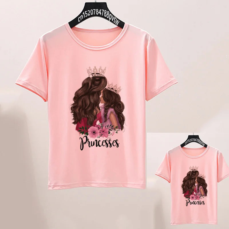 Pink Vacation Mommy & Me Tee