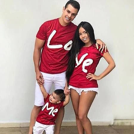 Love Me Family Matching Tee