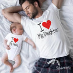 I Love My Daddy Matching Tee