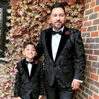 Peak Lapel Father & Son Suit