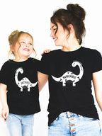 Mama Saurus Mommy & Me Tee