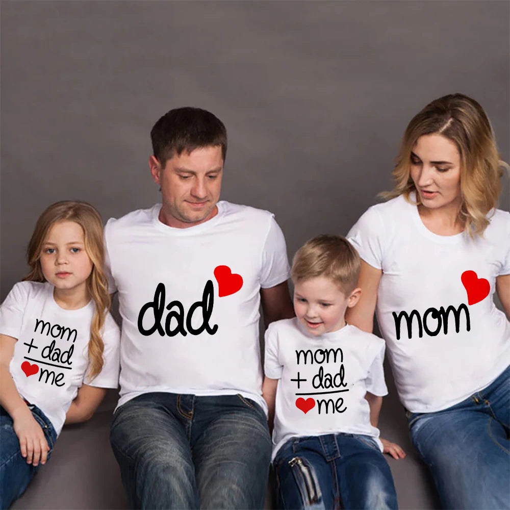 Mom, Dad & Me Family Tee