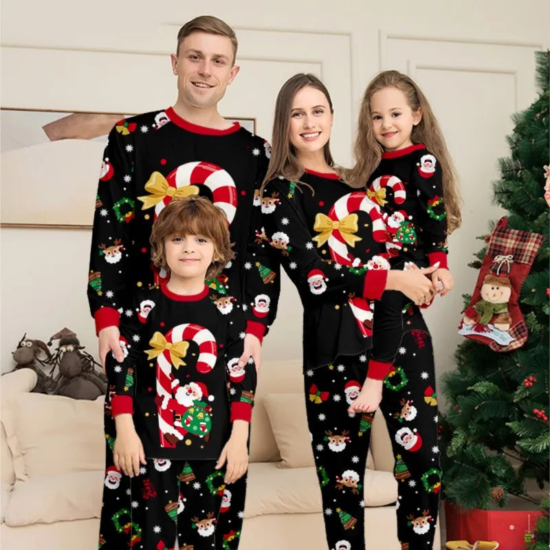 Gingerbread Family Christmas Pajamas