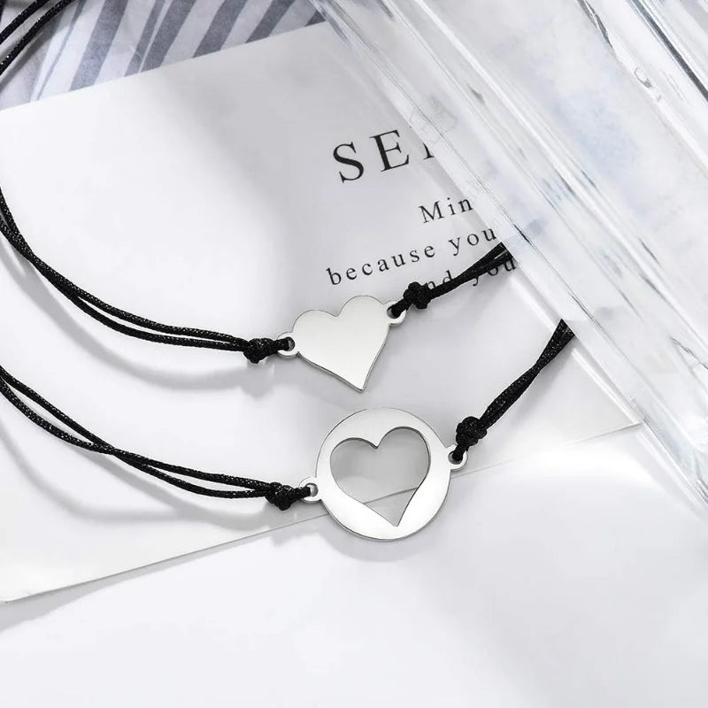 Wish Heart Mother & Daughter Bracelets