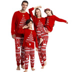 Fireside Red Family Christmas Pajamas