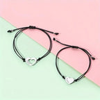Rope Heart Mother & Daughter Bracelet Set