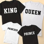 King & Queen Family Tee