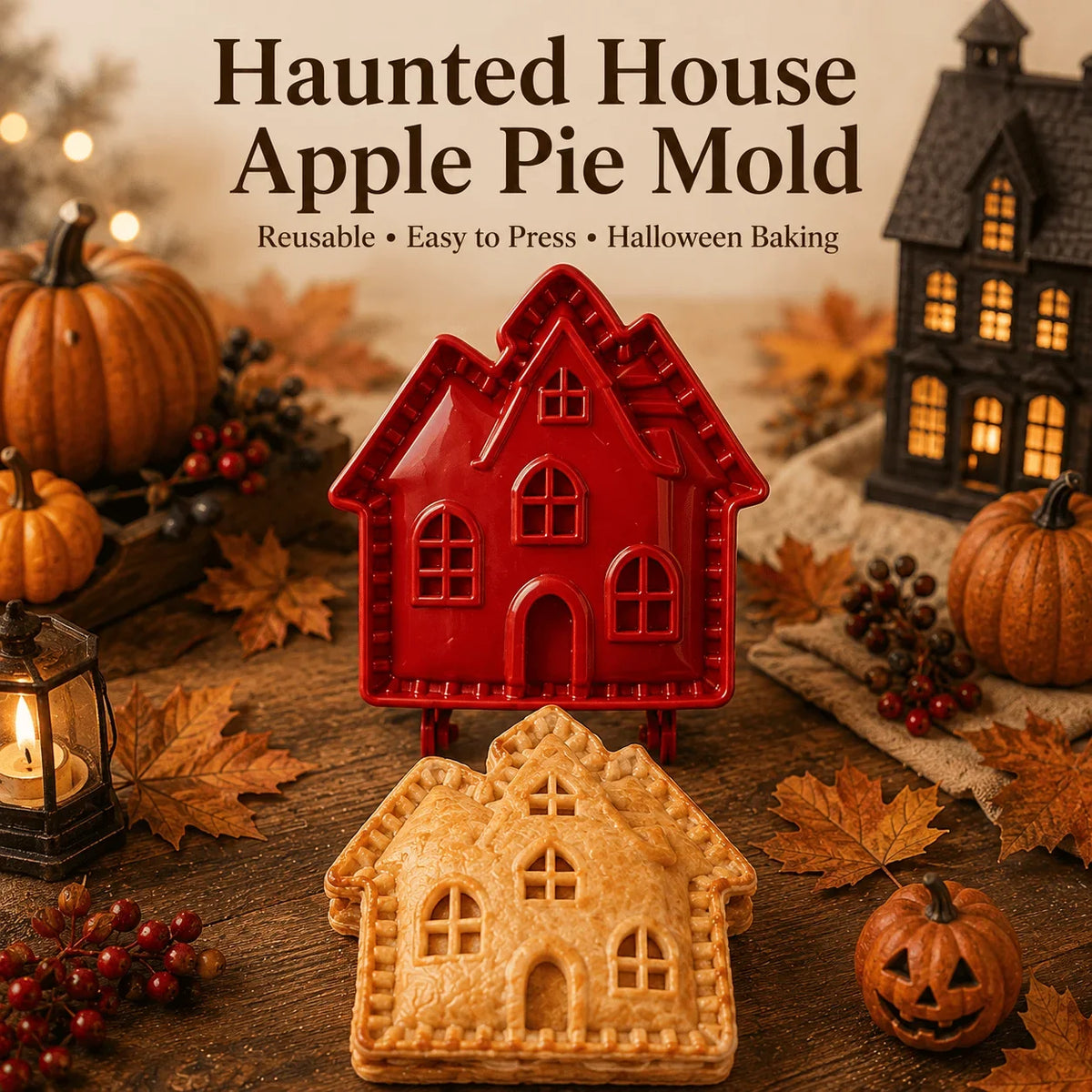 Halloween Mini Pie Mold Set