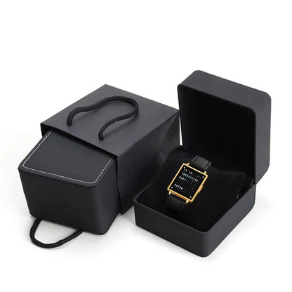 Unisex Text Dial Watch