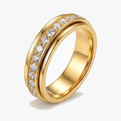 Rotating Zirconia Spinner Ring