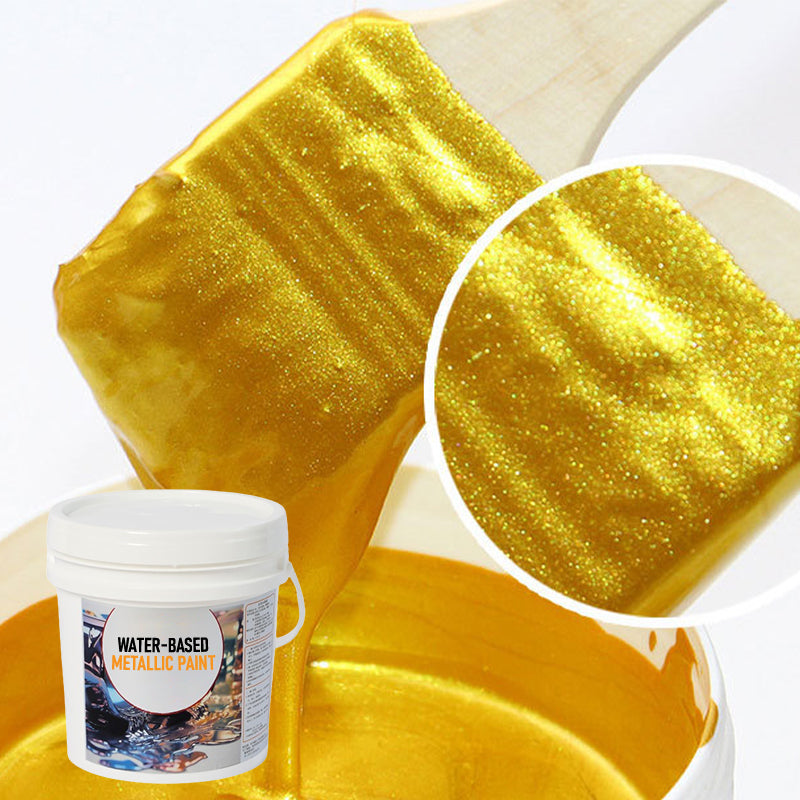 Metallic Leaf Paint with Brush