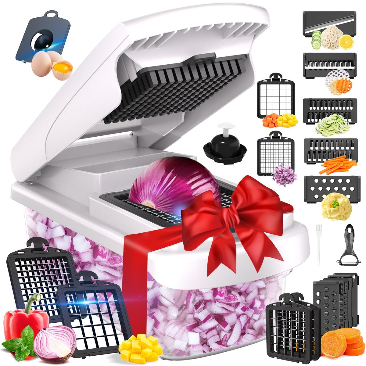 Multi-Blade Vegetable Chopper