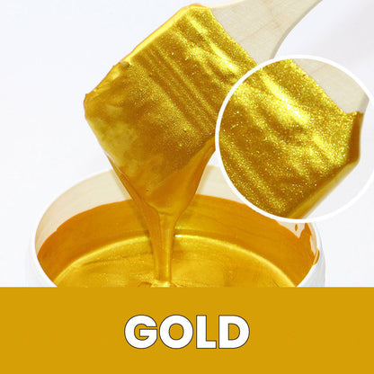 Metallic Leaf Paint with Brush